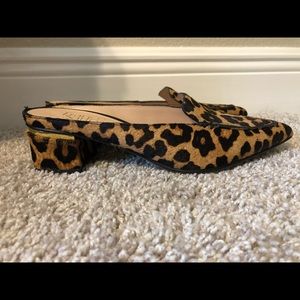 Leopard Slip on Mule